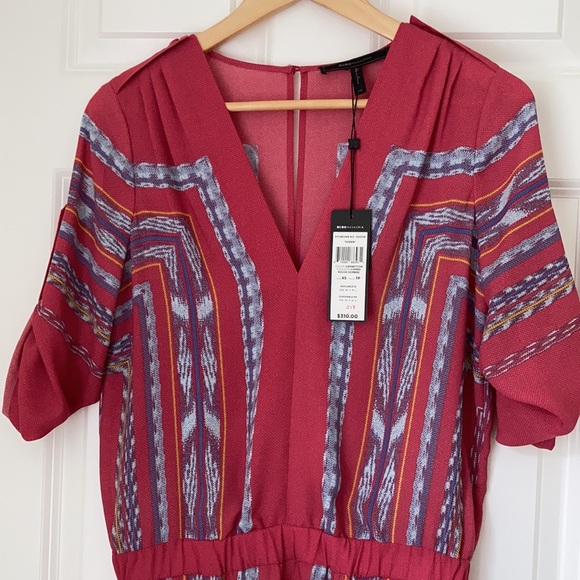 BCBGMAXAZRIA Pink Romper, size XS - Picture 2 of 13